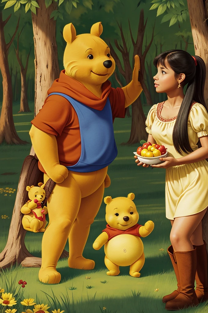 Winni pooh y pocahontas