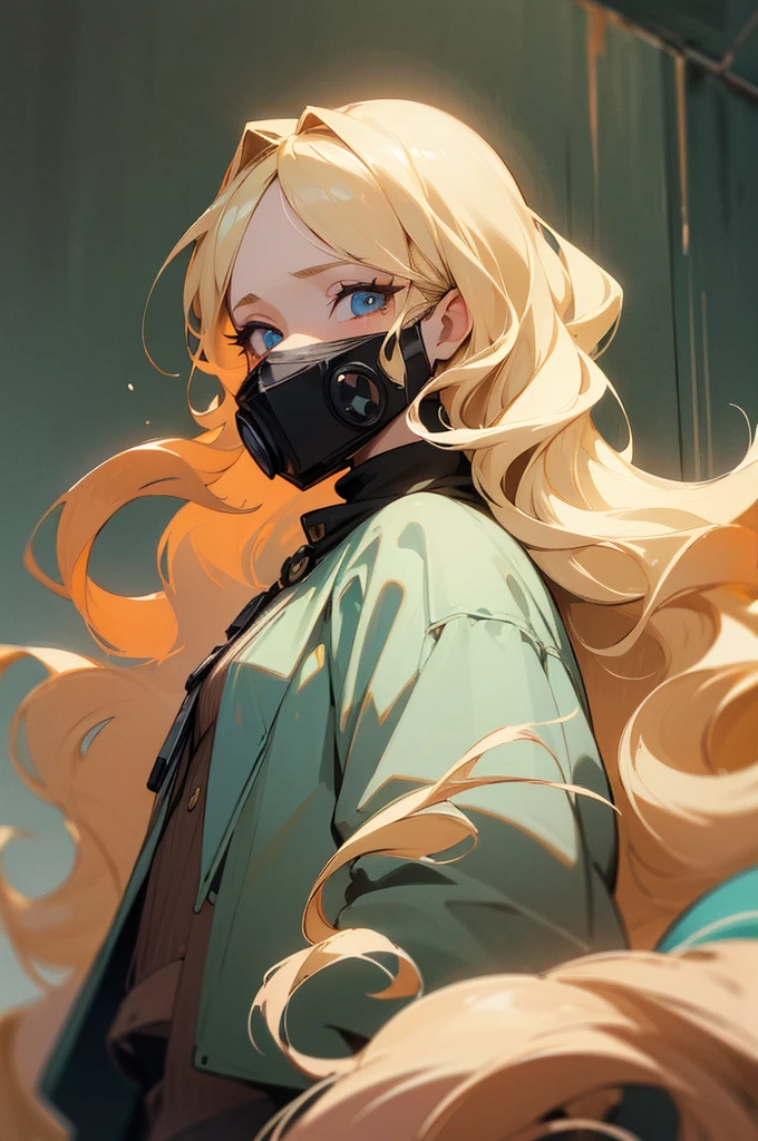 (masterpiece), best quality, expressive eyes, perfect face, blonde, femme, cold hearted, fem. soft colored clothing modern attire, mean, anime, mute, rotted personality, long wavy hair, adult, older woman, clean cut, idol, polished, very long and big hair, stunning, 
