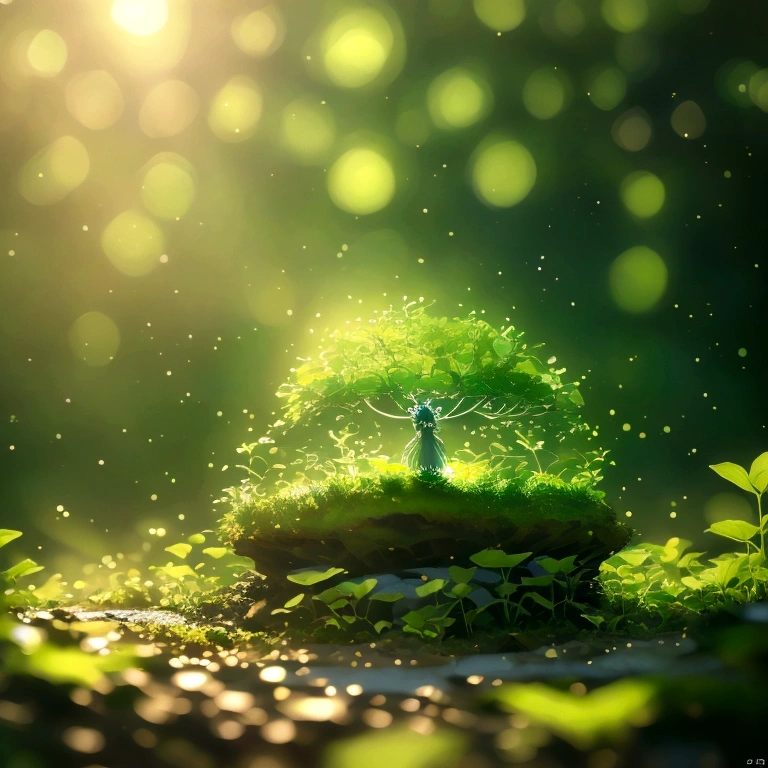 Highest quality, very good, 1.60,000, Ridiculous, Very detailed, queen of the forest，Grassland in the background ((A masterpiece packed with fantasy elements))), ((Highest quality)), ((Intricate details)) (8K)