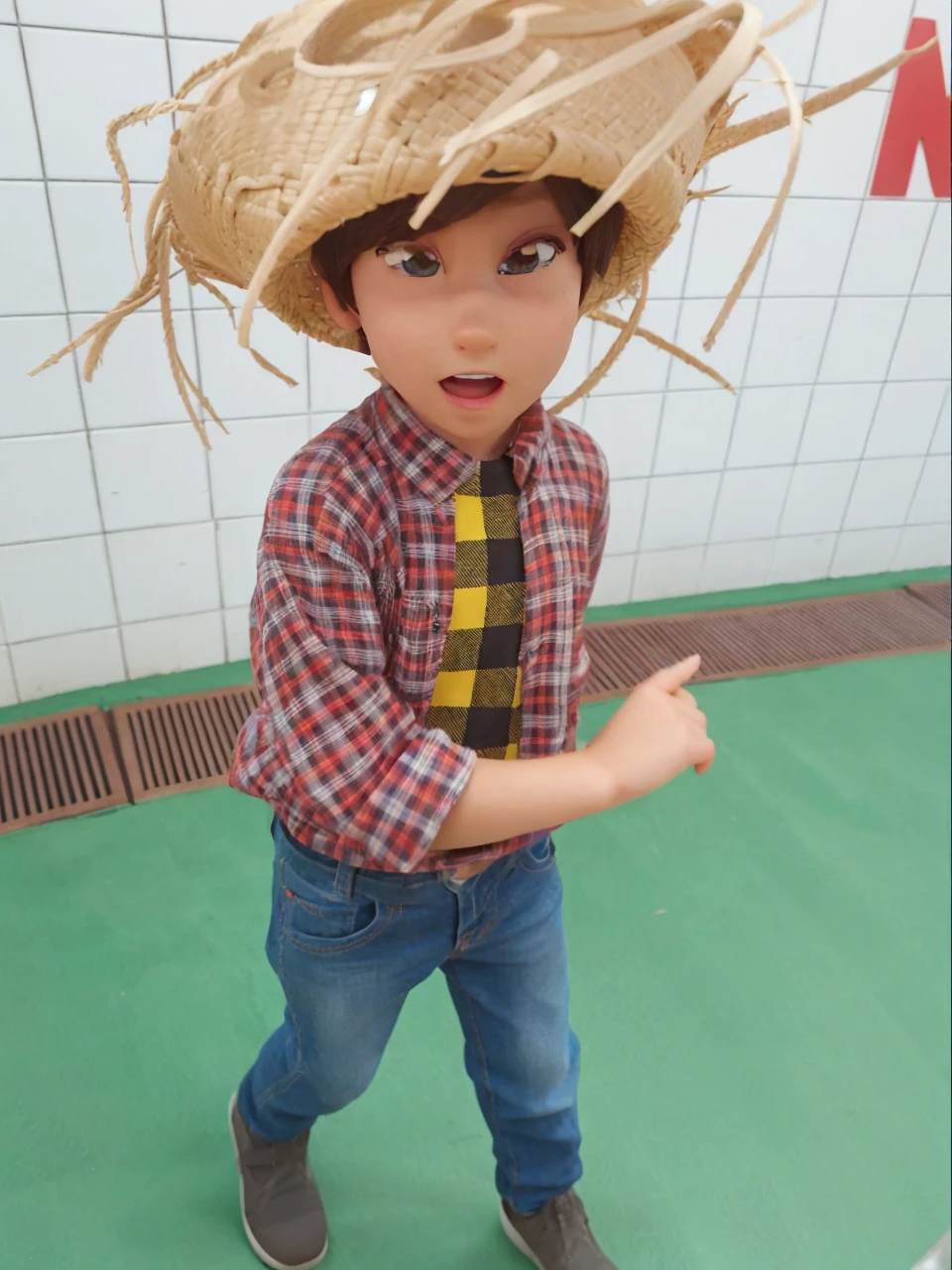 Create a Disney Pixar-style character