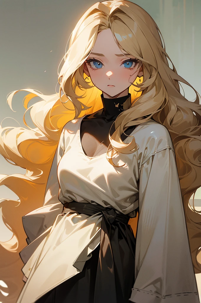 Beautiful woman , extremely long hair , blonde hair , green eyes , 32,
(masterpiece:1.3), (best quality:1.3), high-resolution, watercolor pencil, Head-on angle, upper body, Body facing forward, (upright:1.3), (arms at sides:1.3), solo, blue eyes, beautiful detailed eyes, naked:1.5, nude:1.5, (white background:1.2), simple background, concept art, shadow lighting,