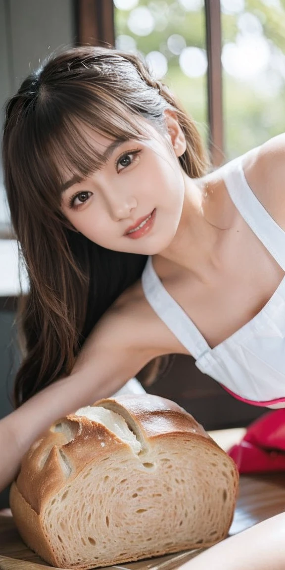 (((Low - Angle:1.4)))、((One hand raised))、((She is wearing a colorful and pop blouse and apron.)),(;have big bread))、(((Spread your legs:1.4)))、,(((beautiful armpits:1.2)))、High resolution、Bakery、16-year-old girl、smile、Finished as in the picture、white and beautiful skin、Focus on small breasts、((beautiful５This finger))、Bakeryの制服を着ています、最high quality、High resolution、Very detailed、masterpiece、Live Shooting:2、Genuine:2、photoGenuineistic:2、very delicate and beautiful、Fine details、Textured skin、Full Shot、、(beautiful face:2)、hot pants、Putting on makeup、Perfectly balanced legs:1.5), Looking at the camera, Angle from above, (((hot pants))), High resolution、未来のBakery、Delicious bread that women will love、Looking at the camera、smile、Finished as in the picture、、(((I have a big loaf of bread)))、(((cute smile)))、((((Eat delicious bread)))))、((I love bread))、(front focus piece:1.3), 
、Cute Apron、Rainbow Apron、Bakeryの制服を着ています、明るすぎるNatural light、Shining sunlight、最high qualityのディテール, Japanese Girls,1 girl, 8K, RAW Photos, 最high quality, Ticker:1.2, Very detailedなRAWカラー写真, Professional photos, (reality, photoGenuineisticです:1.37), (Very detailedな皮膚:1.2), 超High resolutionな, (Lenz 50mm),,絶妙にFine grain,Look at the person watching,Pretty face, Just Mile:1.05),Wide Hips,Straight hair,,Light pink inner color、 white and fine skin、(Very detailedな8K cg:1.2), (hyper Genuineistic:1.35), (photoGenuineisticです:1.45), (reality:1.4), 

(背景はBakery:1.1)、Sexy upward glance, 、Very detailed、masterpiece、最high quality、Ultra-high resolution energy A、8KのHigh resolutionにより、Transparency as shown in the photo、Fine grain、Expression of gradation、Perfect anatomical figure ,hard disk、Ticker (English) 、 Nikon Z9 80mm Lens ,、明るすぎるNatural light、Shining sunlight、、Ultra slim body、Slender model figure、beautiful姿勢、, 最high quality, 8K, RAW Photos, Confused, Award-winning portraits, shy smile, shy smile, , Delicate girl,, Digital SLR, View your viewers, Frank, Sophisticated, Thin arms, Professional Lighting, Film Grain, chromatic aberration, (Fine grainと顔:1.0), Live Shooting、(((A portrait of extreme beauty)))、((Glowing Skin))、1 girl、16 year old beautiful girl from Prague、Bright expression、((Platinum Blonde Hair))、[Big blue eyes that sparkle like jewels]、Shiny skin、silky super long Straight hair、eyeliner、beautiful前髪、Hair around the eyes、最high quality、Very detailed、Film Light、Intricate details、High resolution、Very detailed))、Detailed Background、8KUHD、Digital SLR、Soft Light、high quality、Film Grain、Fujifilm XT3 、Shallow depth of field、Natural light、(((Spread your legs:1.4)))、Pieces fly、High resolution、Bakery、16-year-old girl、smile、Finished as in the picture、white and beautiful skin、Focus on small breasts、最high quality、High resolution、Very detailed、masterpiece、Live Shooting:2、、neon hair clip,masterpiece、最high quality、
One girl,Ives Girl,beautiful照明,(((Anyone can see the D logo.:9)))