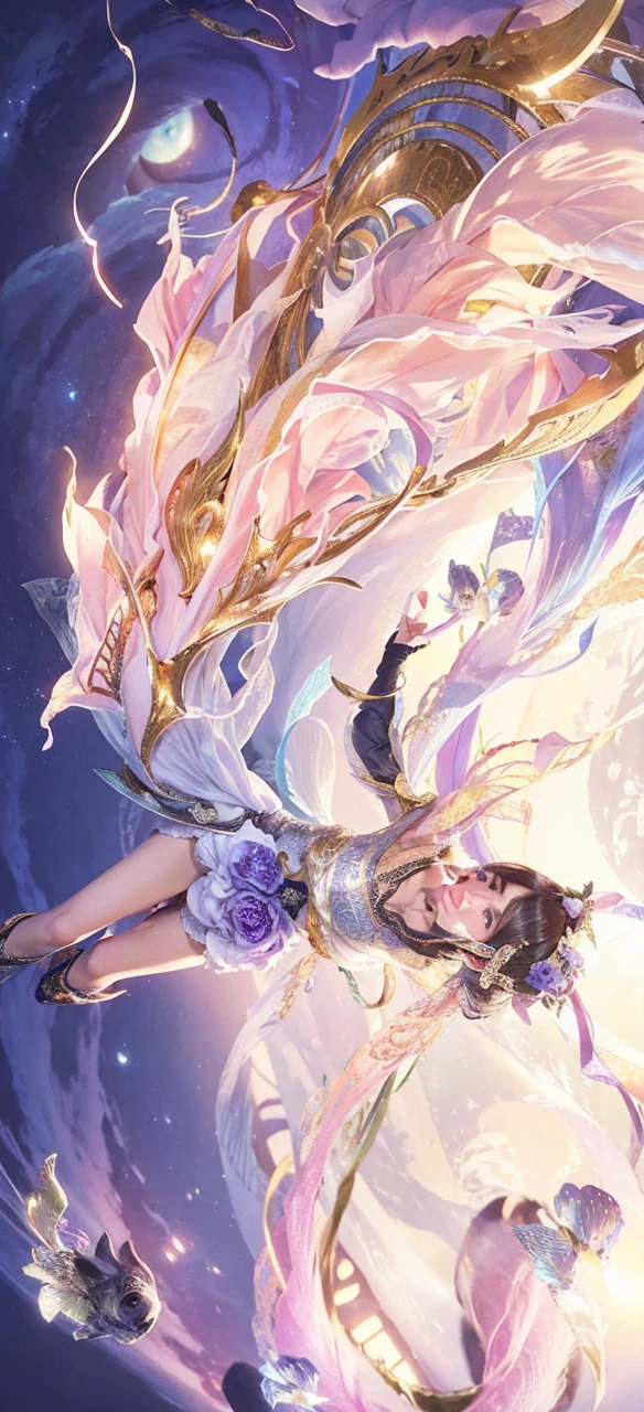 (Ultra Realistic), (Illustration), (Increased Resolution), (8K), (Extremely Detailed), (Best Illustration), (Beautiful and Detailed Eyes), (Best Quality), (Ultra Detailed), (Masterpiece ), ( wallpaper), (detailed face), solo, 1 girl, looking at viewer, fine details, detailed face, in the dark, deep shadows, low key, pureerosfaceace_v1, smiling, long hair, black shawl straight hair , 46 points oblique bangs