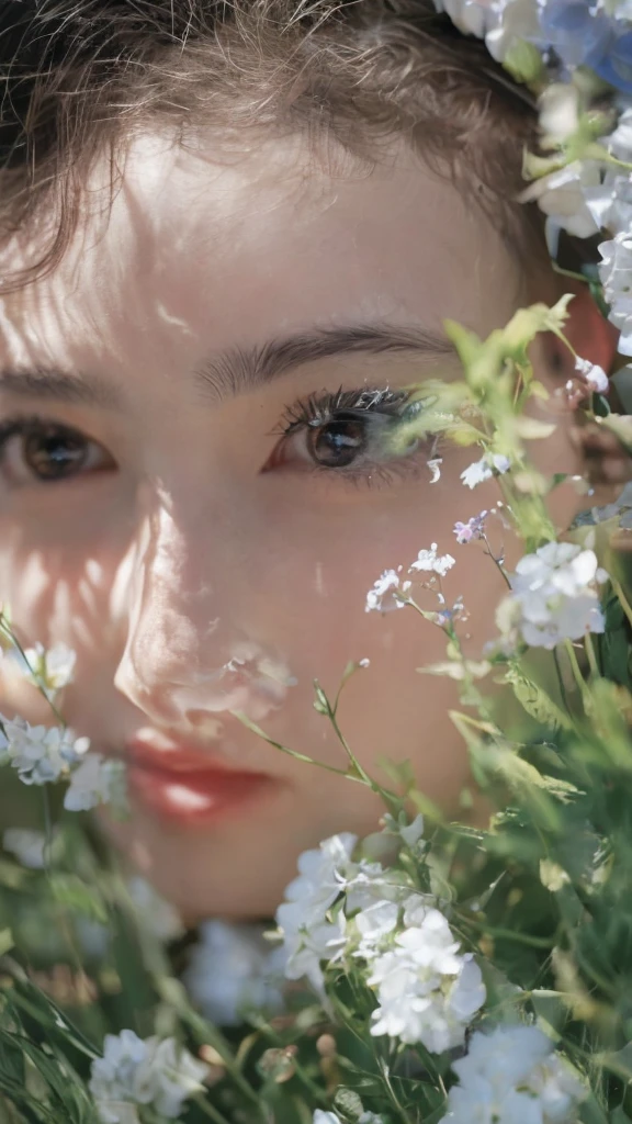 (((Ultra-high resolution、Close-up、Cute Japanese Woman)))、Long, straight black hair frames her face、So that every single hair is clearly visible、Depicts subtle color changes depending on the amount of light hitting the subject、The skin is white and smooth、Has a natural glow、Fine skin texture、Representing the fine details of pores、amountや頬に薄い赤みがある部分を詳細に、The eyes are almond-shaped and dark brown.、Fine details of the iris、Depicts color gradations and patterns、Long, natural-looking eyelashes, each and every one visible、Well-groomed eyebrows、indivual々The hair is clearly visible、Light reflects off into the eyes、Create small highlights、noseは繊細で、nose孔の細かいディテールがある、Lips are plump and naturally pink、Depicts the fine lines and soft curves of the lips、Shiny、Accentuate the shape、Detailed depiction of lip texture、Particular attention to the depiction of light and shadow、Soft natural light gently illuminates the face from the front、amount、nose、Creates a subtle glow on the cheeks、Shadows are cast softly along the contours of the face、cheekbone、Jaw Curve、noseの側面を強調、The gloss of her lips reflects the light faintly.、Emphasizes plump texture、The shadow of the hair adds depth and dimension.、indivual々The hair shines in the light、The background is simple and blurred.、Focus on the face、In the highest quality、Representing the utmost detail