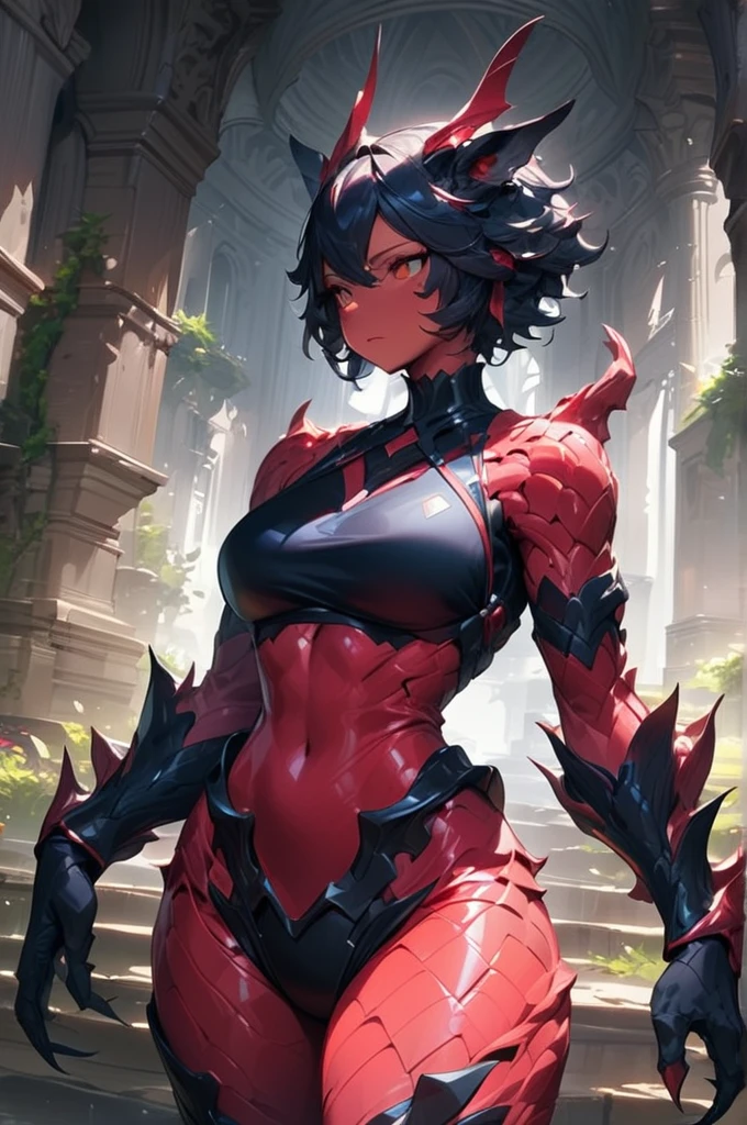 ((Best quality)), ((masterpiece)), (detailed), monster girl