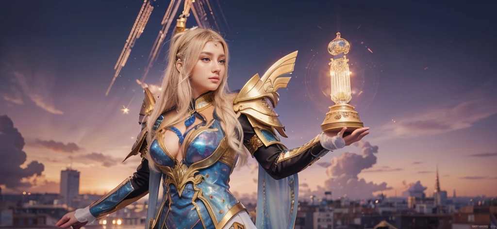 best quality, tmasterpiece,Ultra-high resolution,Clear face,（Reality：1.4），ferpect lighting，(upper body shot), (photorealistic:1.50), anime wallpaper, Guviz style artwork, cover-up fantasy up to magic , by Yang J, Guviz, beautiful artwork illustration, beautiful digital artwork, beautiful digital illustration, Li Song, beautiful anime portrait, art style in Beauvot,

INFO