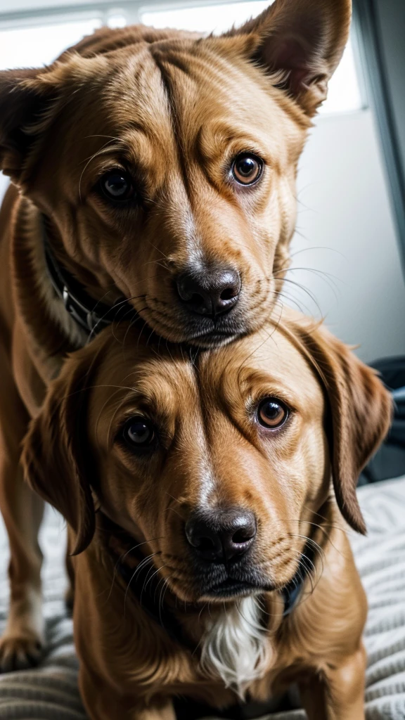 A dog