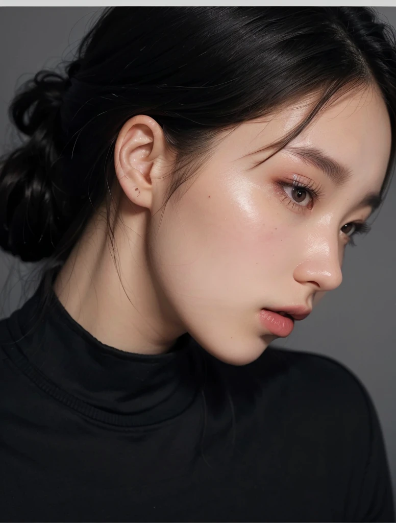 (In reality, high resolution:1.3, masterpiece, 8K, best quality, ultra detailed, studio shoot, photo realistic:1.4, photography ),(realistic skin:1.1),
bare face, korean girl, oily face, reflective skin, glossy skin, pale face, white face, milky skin, specific eyelashes, specific lips