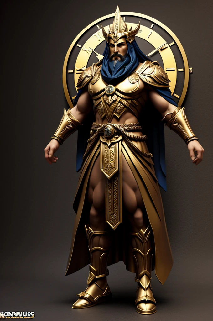 Kronus God of Time full body