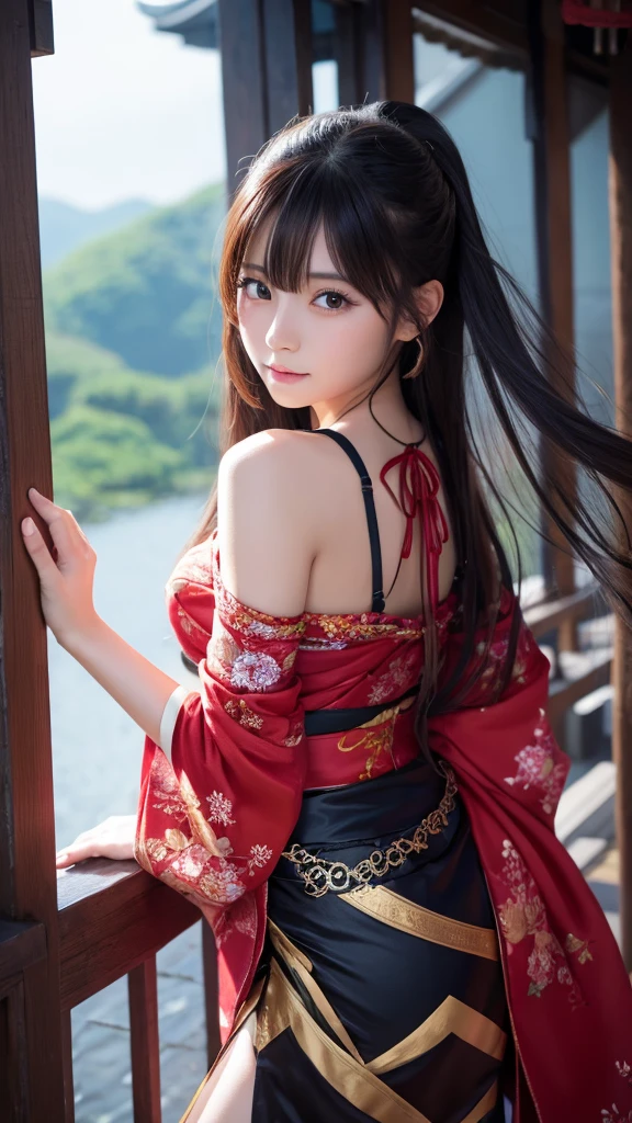 Fantasy beautiful girl Japanese