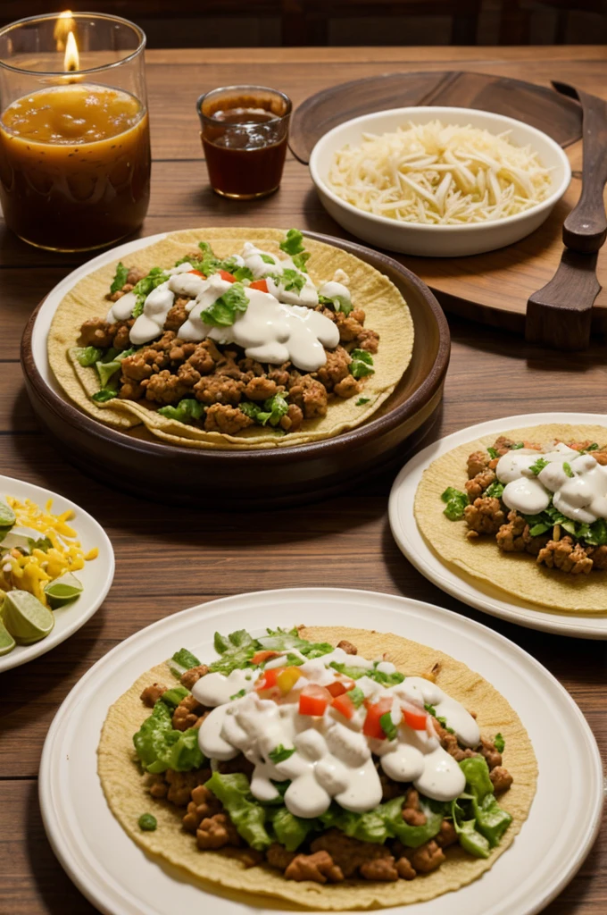 ((best quality)), ((masterpiece)), (detailed) demonio haciendo tacos
