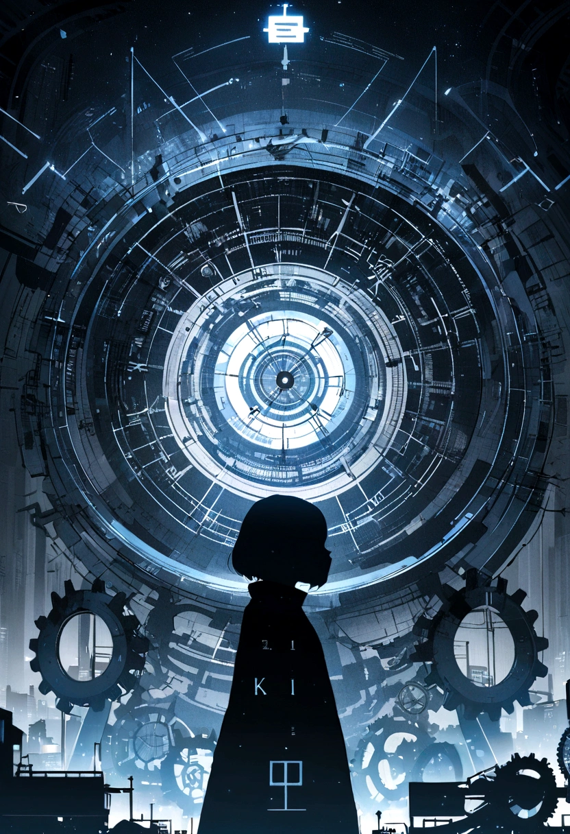 A silhouette of a figure in a contemplative pose, surrounded by engineering symbols like gears, circuit lines, and mathematical equations.Background: A blend of blue and gray hues to symbolize both technology and academia. Perhaps a subtle overlay of a university campus or cityscape to hint at the educational setting.
Title Font: Bold and modern typography for "Daily Log of an Engineer," prominently displayed across the top or center of the cover. The font should convey professionalism and intrigue