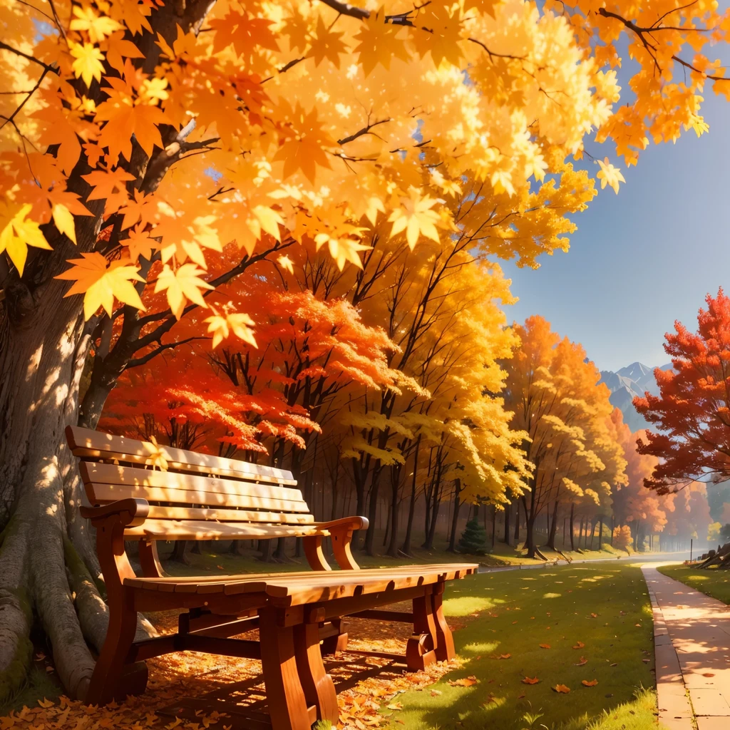 a lot of fallen leaves