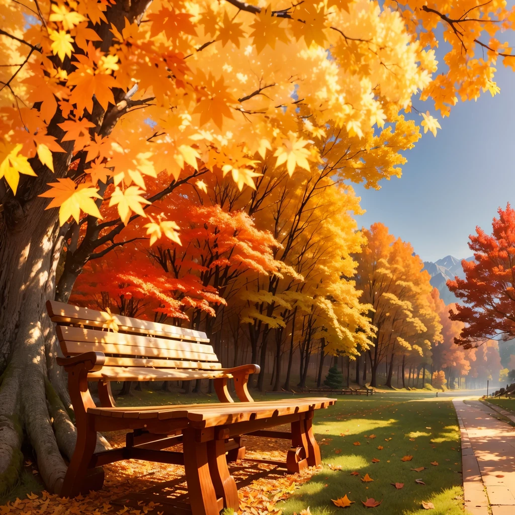 a lot of fallen leaves