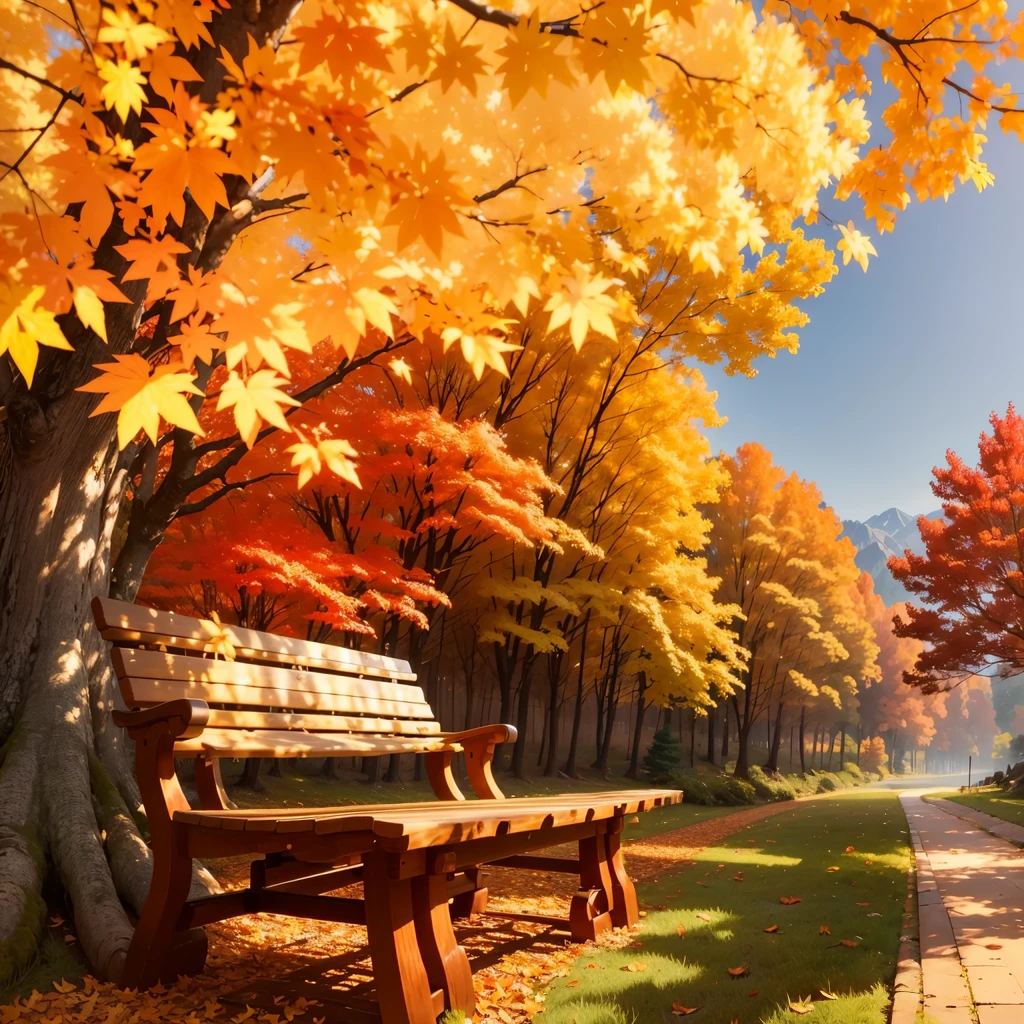 a lot of fallen leaves