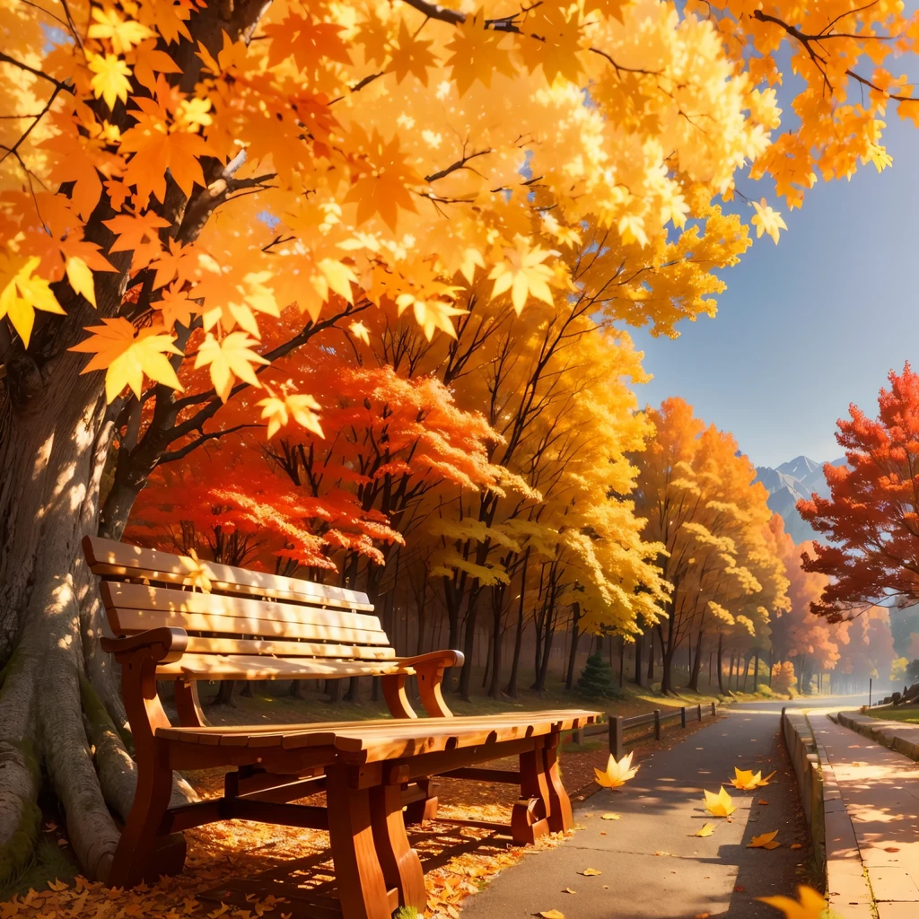 Fallen leaves