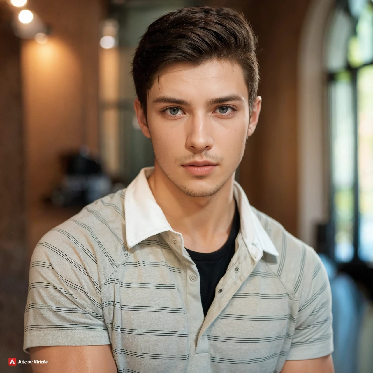 The man on this picture, but hot and naked