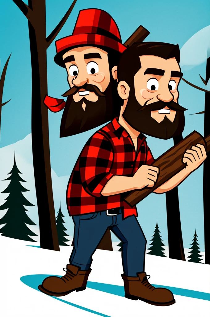 Lumberjack Cartoon