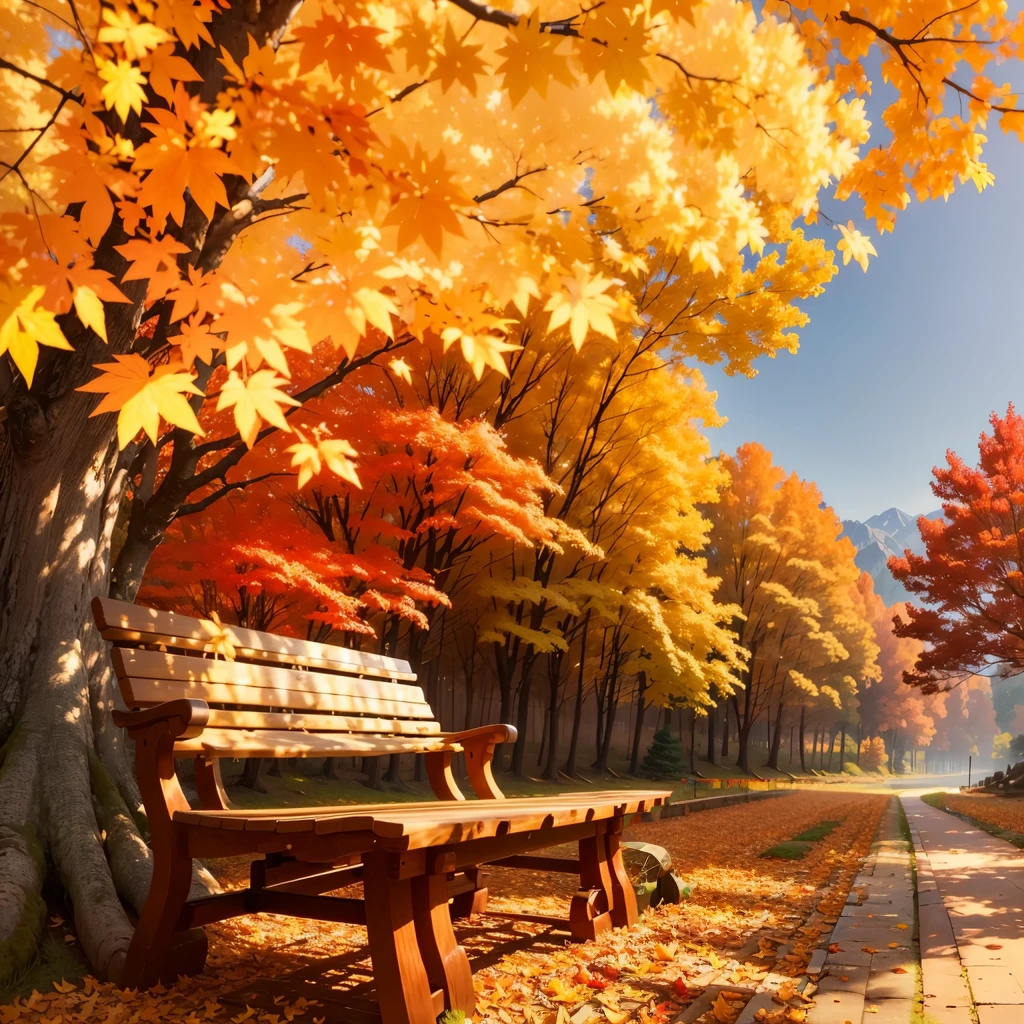 Fallen leaves