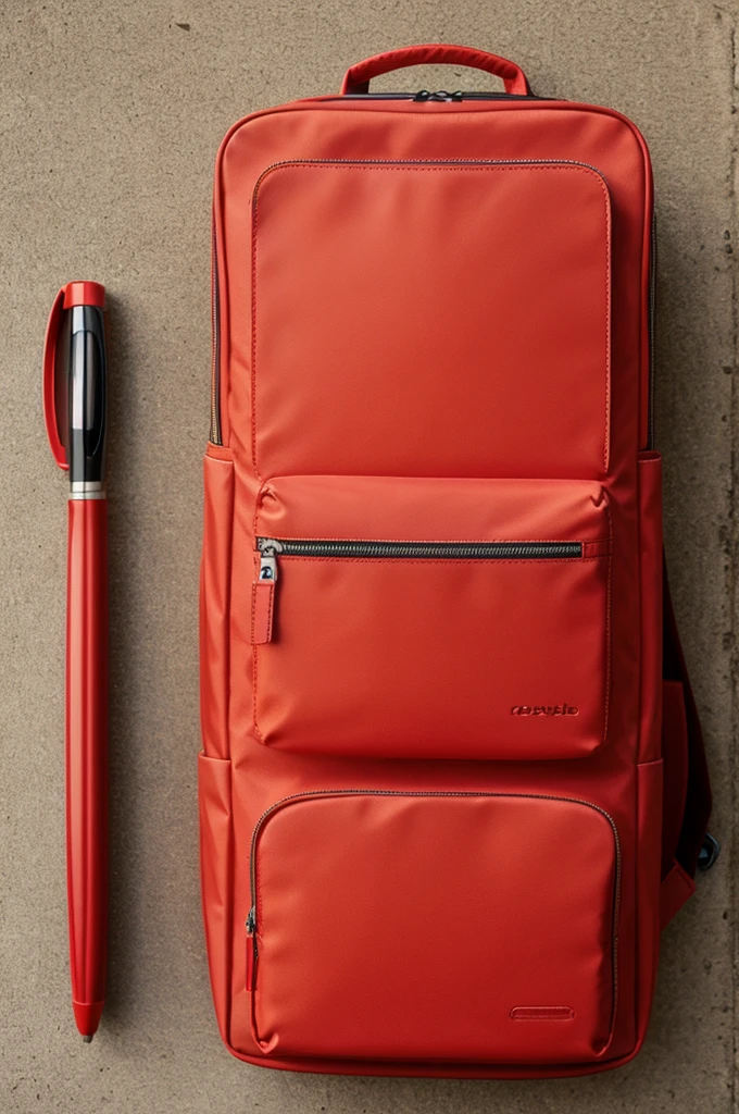 I would like to create University Merchandising(Polished, tomato backpack notebooks) coral red.