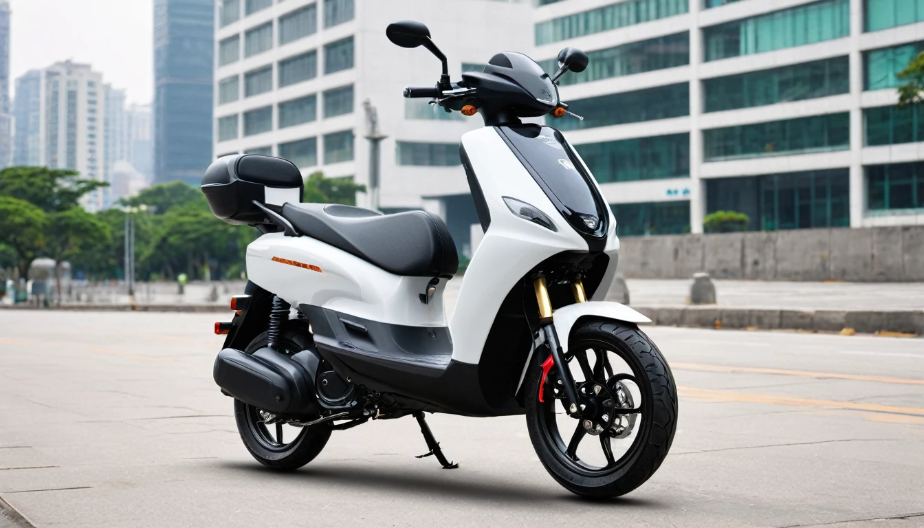 Lánhuā Hualien 2020
Type: Urban scooter
Manufacture: 2020-present
Powertrain: Electric motor, range of 150 km per charge
Power: Equivalent to 10 hp
Weight: 120 kg
Performance: Quiet and environmentally friendly, ideal for everyday urban use
Price: ¥15,000 - ¥20,000
Overview: The Lánhuā Hualien 2020 is a modern electric scooter, perfect for easy and efficient navigation in cities, without compromising comfort and practicality.