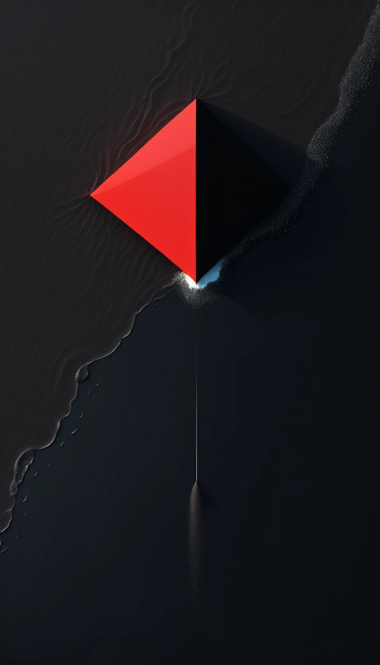 Top view,Black sand beach,Red sea,Vector,Graphic Arts,clean,Compared,Triangular composition