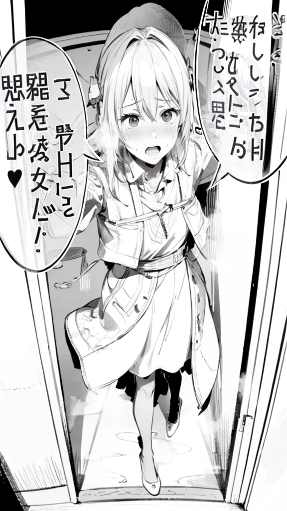 Farbe、((steam,sweat)), Embarrassed face