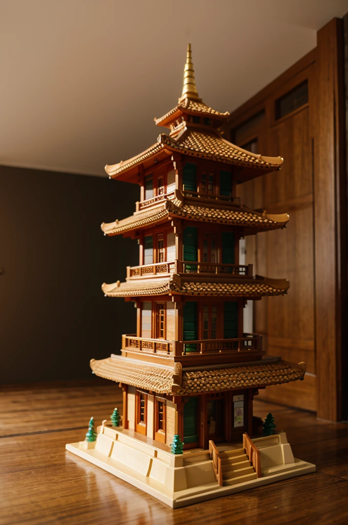 toy style pagoda