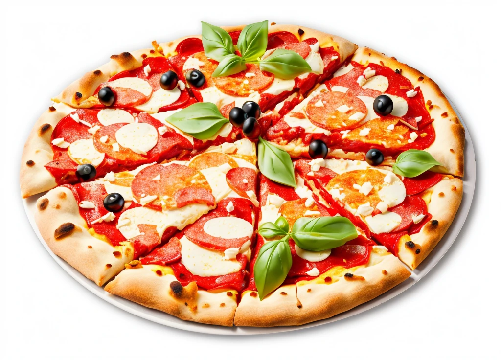 Mickey Mouse themed pizza
