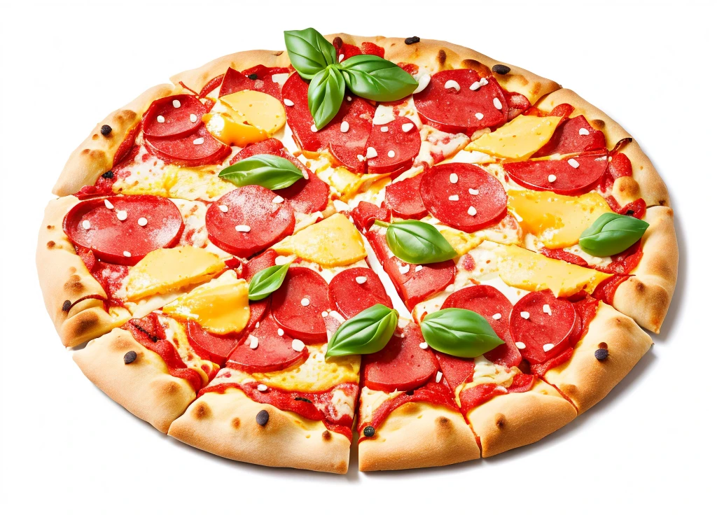 Mickey Mouse themed pizza