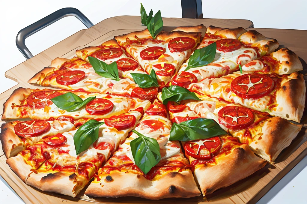 Spiderman themed pizza