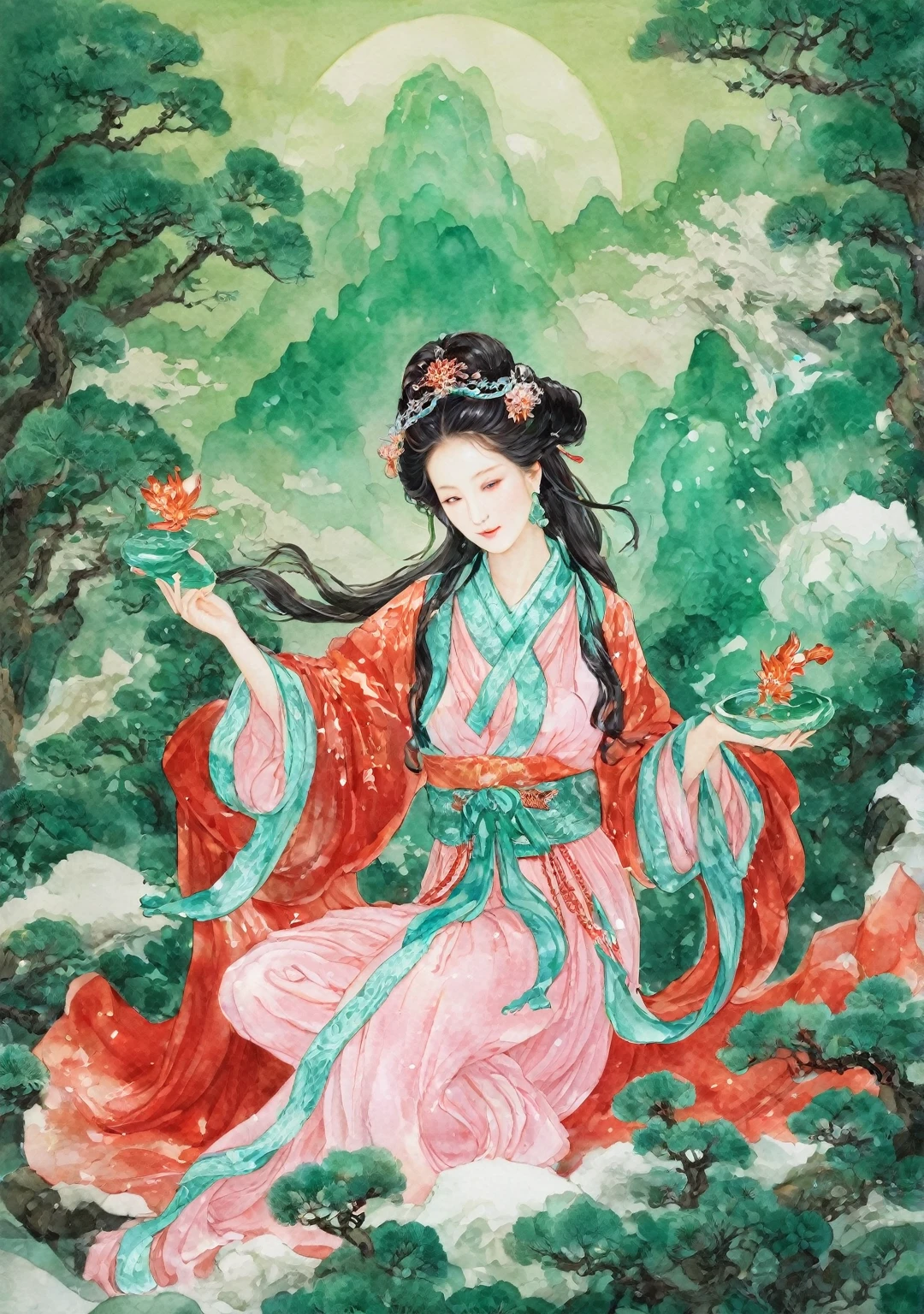 Crystal Jade,Shining,Auspicious
