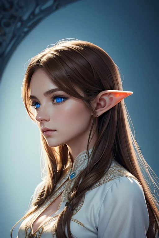  Impressive conceptual work of an hour(Masterpiece:1.2, Best Quality), (exquisite eyes: 1.2), ((Alone)), (Blue eyes:1.4), (exquisite eyes and exquisite face:1.3), ( beautiful and clear background: 1.2), (CG extremadamente decarving, super deermosa female elf. carving, best shadows: 1.1), ((depth of field)), ((watercolor)), Beautiful concept art, (dark background: 0.5), (illustration: 1.1), (extremely delicate: 1.1), (perfect details: 1.1), profile, wide ,light brown hair,, Alone,male, Elf&#39;s ears, ear piercings , black armor, full sleeves, black clothes,full body