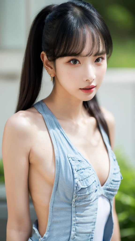 teacher, lecturer, university, small breast, sexy pose, model pose, earring, extremely detailed eyes, extremely detailed face, best quality, extremely detailed, one person, one girl, ultra-detailed, (realistic, photo-realistic:1.3)