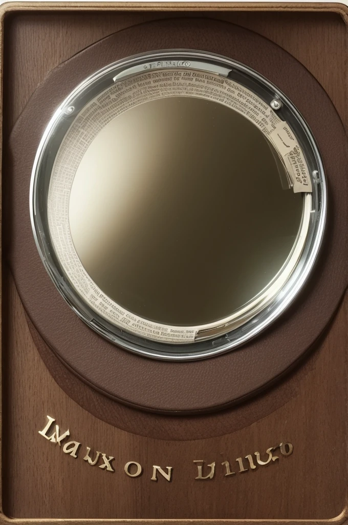 Research magnifying glass with the name Luan Lixoo at the bottom