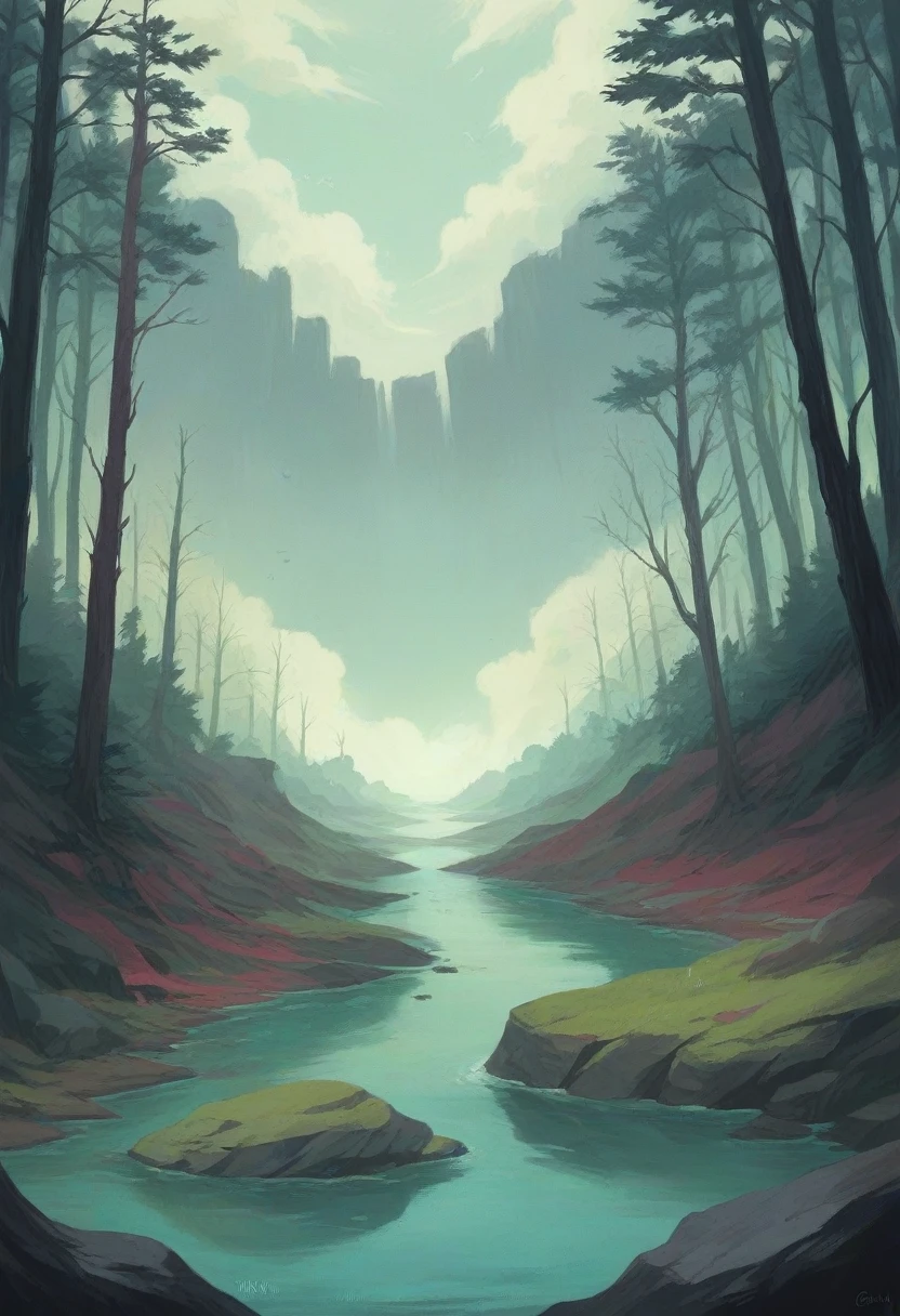 photorealistic, best quality, hyper detailed, forest, rocks, river, wood, smoke, fog, clear sky, analog style, looking at viewer, skin texture, film grain, close up, ultra high res, best shadow, RAW, instagram LUT futuristic embroidery on a men's shirt, cyberpunk cyberpunk patterns are embroidered near the neck, sleeves without patterns, only a computer circuit is embroidered near the neck in the style of Ukrainian vyshyvanka