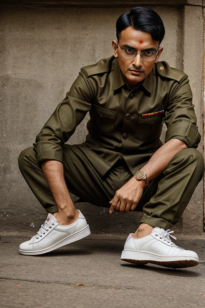 Veer Savarkar sucking the army shoes