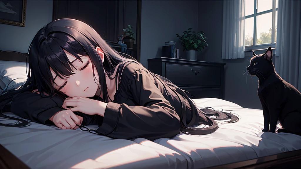 NSFW, masterpiece, best quality, absurdres, 8K, Photorealism: 1.4, RAW Photos: 1.2,
an extremely delicate and beautiful, finely detail, official art, ultra-detailed, extremely detailed,
BREAK
pov, spitroast, (((top-down bottom-up))),
hetero, vulgarity, beautiful, lewdness,
(mmf threesome), multiple boys, multiple penises,
(((2 very fat man))), doggystyle, sex, facial, fellatio, group sex,
(intense sex:1.5), (cum out:1.2),
1girl, (((school uniform))), Skirts don't come off,all fours, licking penis, oral,(Facial),
cute face, brown eyes, black hair, ((twin braids)),(A man pulls a girl's hair from behind),
(small breasts), ((slender girl)),(((sweat))), steam, love juice,
((cry)),(Tears),(shout), (embarrassed:1.5, blush),
orgasm face, O-face, ((shout)),
extremely detailed face and eyes, extremely detailed hair, perfect female figure,
on bed, spot lighting, soft clean focus, (((from side))),
(((motion line:1.5, line:1.4))),