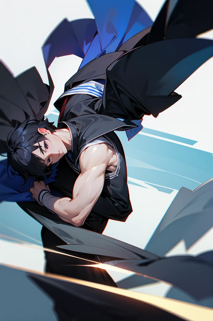Male ,student background,UA,Black Hair