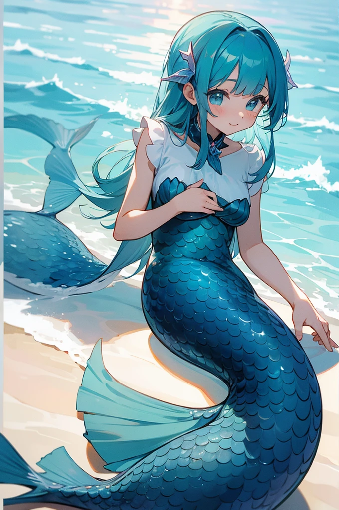 Mermaid、3×3、cute