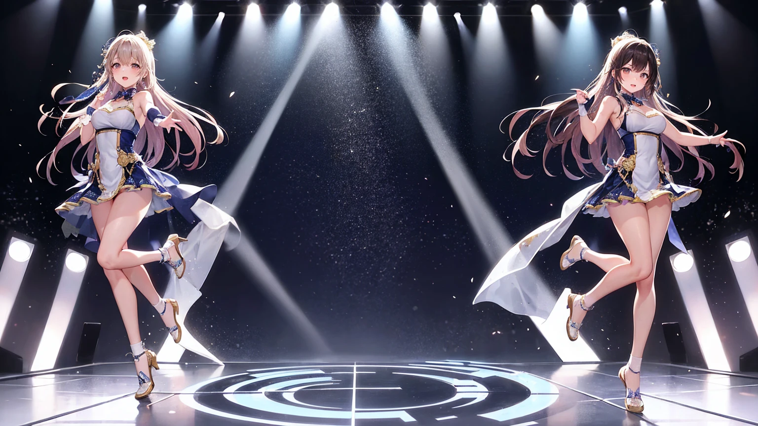 
With the stage lights shining、You are YOASOBI「Idol」They are performing a dance to the song。The audience will be watching your every move.、Swaying your body to the rhythm of the song。The dance choreography is energetic、Movements must be perfectly timed to the tempo of the song.。As soon as the intro to the song begins,、With light steps, she steps forward to the center of the stage.。In the chorus of the song、The dynamic movements, including jumps and turns, captivate the audience.。

Even though I feel sweat running down my forehead、Your face is full of smiles、I&#39;m enjoying the performance to the fullest。When you decide on the final pose、The audience erupts in loud applause and cheers.。You bow deeply、Getting ready to leave the stage、My passion for the next performance is burning even more in my heart.。