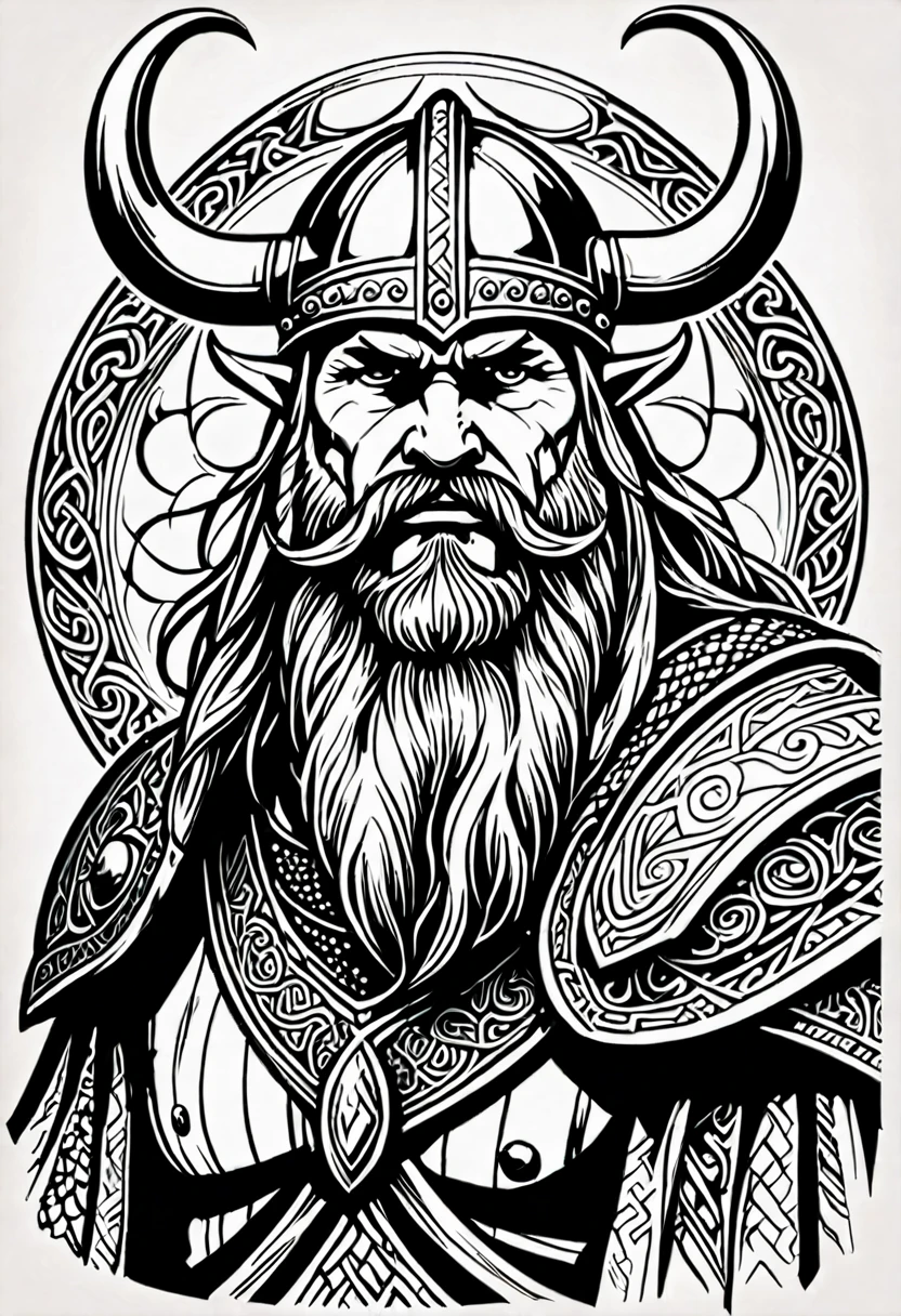 Viking,graphic style,sketch,Norse mythology