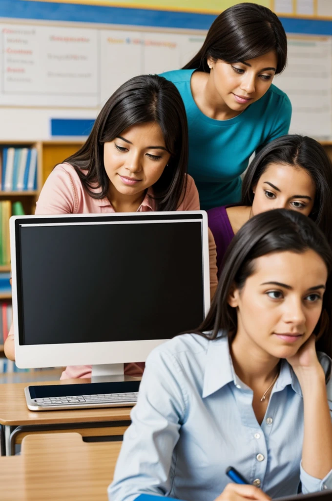 Teachers using technology