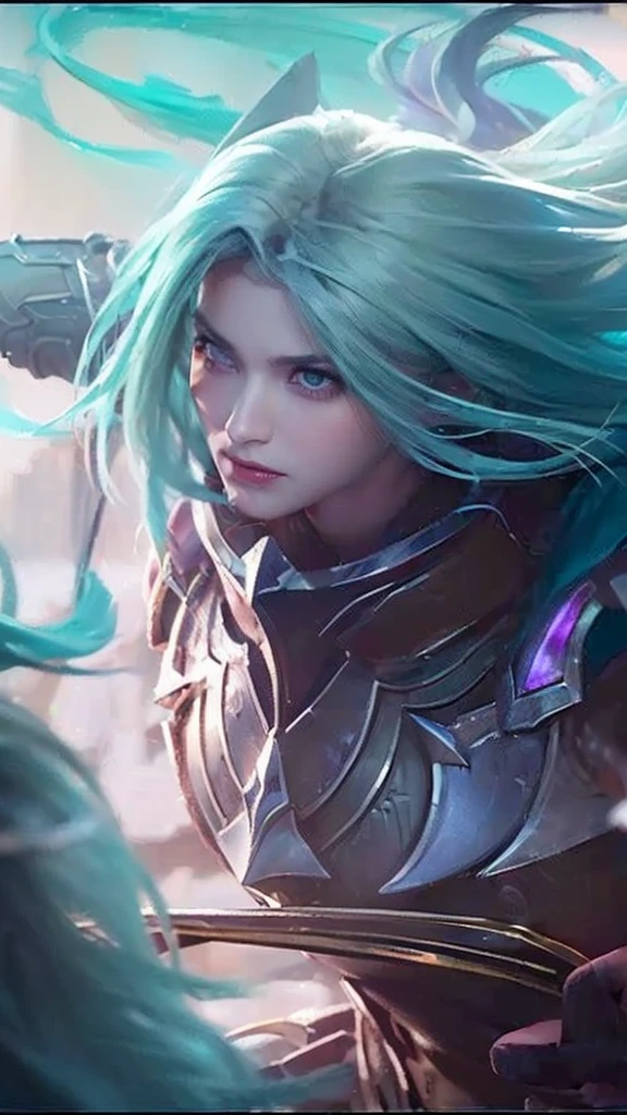 (masterpiece:1.3), (8k, photorealistic, RAW photo, best quality: 1.4), (1boy), beautiful face, (realistic face), (tosca hair, long hair:1.3), beautiful hairstyle, realistic eyes, beautiful detailed eyes, (realistic skin), beautiful skin, (armor), absurdres, attractive, ultra high res, ultra realistic, highly detailed, golden ratio