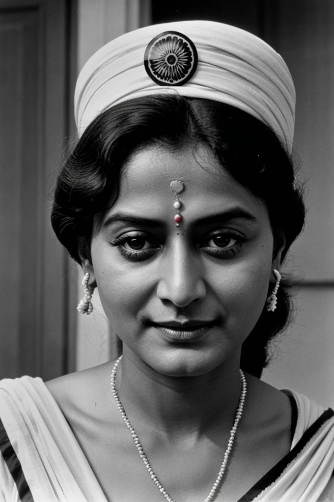 generate an AI image of emergency era of India during Indira Gandhi in 1975