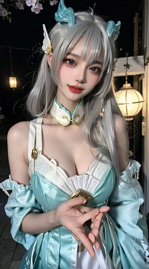 (ulzzang-6500-v1.1:0.8),(RAW photos:1.2),((Realistically:1.4)),(Upper part of the body),Best quality ,masterpiece, Extremely exquisite and beautiful, Very detailed content ,CG ,Unite ,8k wallpaper, Amazing cleavage, detailed, masterpiece,Best quality,Official Art,extremely detaild的 CG Unite 8k wallpapers,Ridiculous resources, Absurd, Large file size, Extremely detailed, high resolution, Very detailed content,Beautiful and delicate girl, Extremely detailed eyes and face, beautiful eyes,There is light on the face,light,1 busty girl,Looking at the audience,East Asian Architecture,(Blurred background:1.2),Sakura NS, lantern, Depth of Field,Bikini,Camel toe