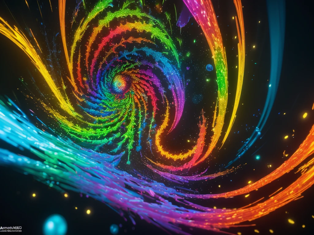 abstract background, surreal, dreamlike, 3d render, dynamic composition, vivid colors, glowing particles, fractal patterns, futuristic, digital art, 4k, high quality, intricate details, mesmerizing, hypnotic, (best quality,4k,8k,highres,masterpiece:1.2),ultra-detailed,(realistic,photorealistic,photo-realistic:1.37)