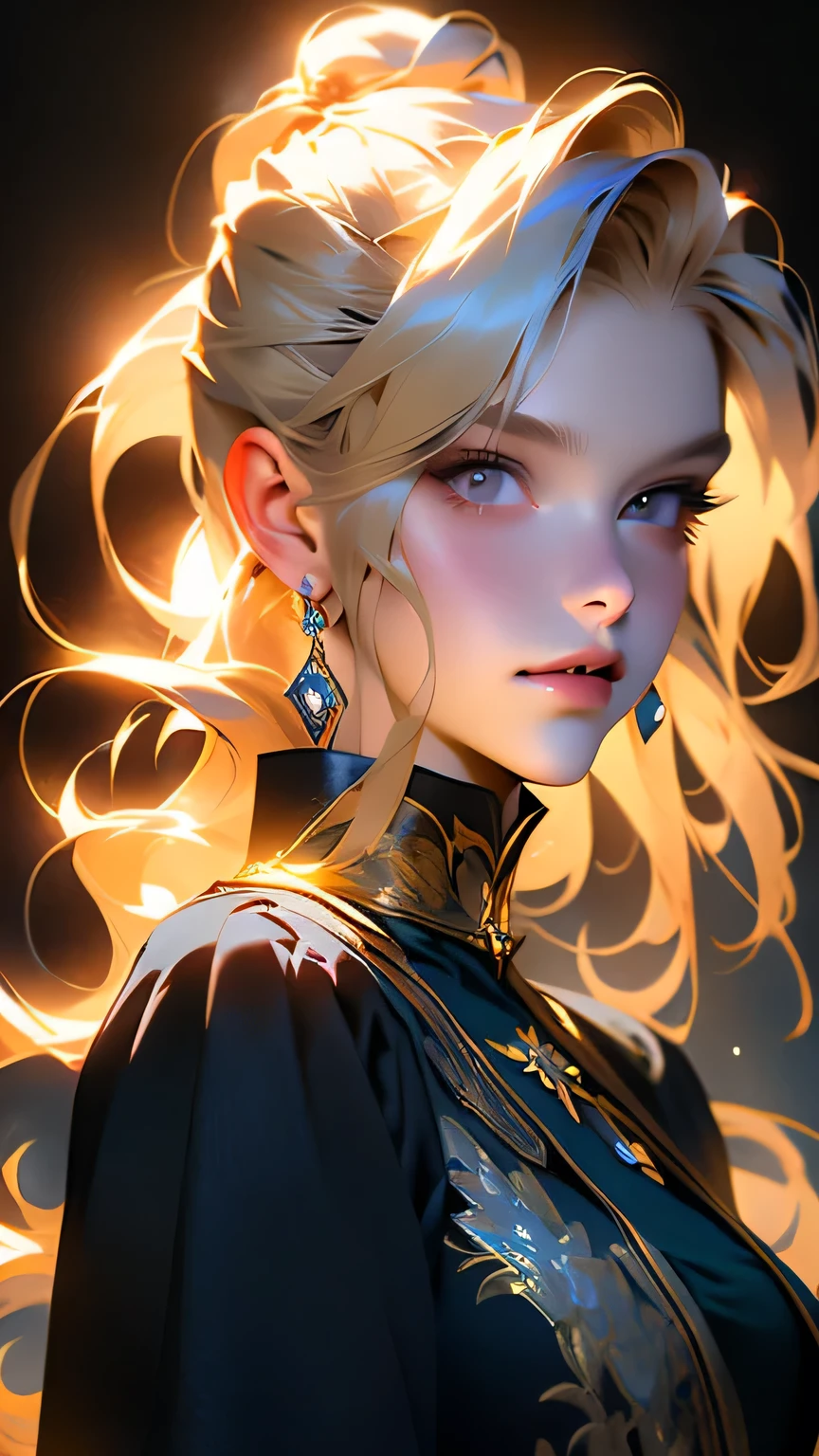 masterpiece, Highest quality, (8K wallpapers incorporating highly detailed CG), (Highest quality), (Best illustrations), (Best Shadow), (Stable Diffusion Model), Violet Evergarden, Sparkling, beautiful, victorian style bedroom, Dynamic Lighting, Written boundary depth、((Upper Body Portrait))、Portrait