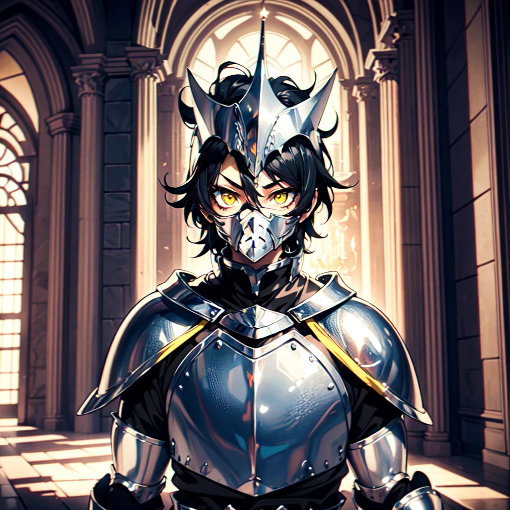 128K Ultra High Definition,
128K Ultra High Quality,
128K Ultra High Resolution,
Best Definition,
Best Quality,
Best Resolution,
Perfectly Detailed,
Perfectly Designed,
Extremely Detailed,
Extremely Designed,
Hyper Detailed,
Hyper Definition,
Hyper Quality,
Hyper Resolution,
Masterpiece,
(((Anime))),
Body Shot,
(((Boy))),
Handsome,
Muscular Body,
(((Black Mid Hair))),
(((Yellow Eyes))),
(((Platinum Warlord Armor))),
(((Inside Of Medieval Royal Palace Background Scenery))),