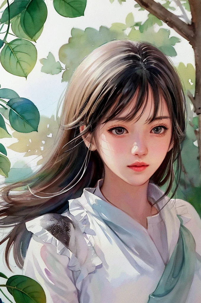 Wear a white shirt，A tall, thin man with rimless glasses and slender fingers lies in the arms of a woman，Looking at each other with love。Indoor sofa front，Bright and warm tones,(White background:1.4), ((Standing picture)), The original,(illustration:1.1),(best quality),(masterpiece:1.1),(Extremely detailed CG unity 8k wallpaper:1.1), (rich and colorful:0.9),(Panorama:1.4),(Solitary:1.2), (Ink splash),(Splash of Color),((watercolor)), Sharp focus,{ 1 girl standing },((Korean )),Flower background,outdoor,rock, Looking at the audience, Make a happy expression,Gentle smile,pure,Beautiful face and eyes,Intricate details of clothing decoration patterns, Black Hair,black eyes,Colored Water 
